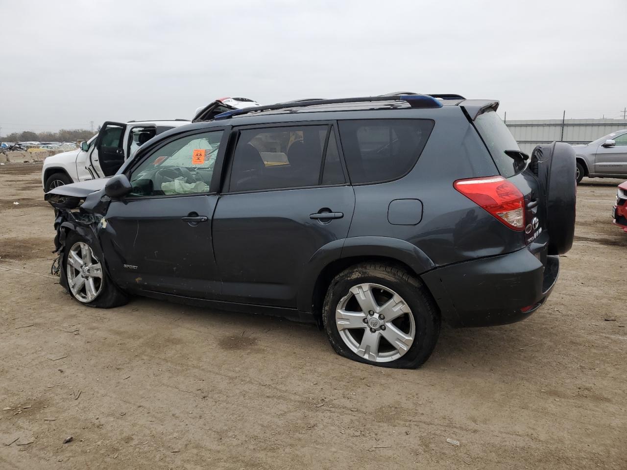 2007 Toyota RAV 4 VIN JTMBD32V875091474 Copart auction photo, front end / side damage thumbnail 2