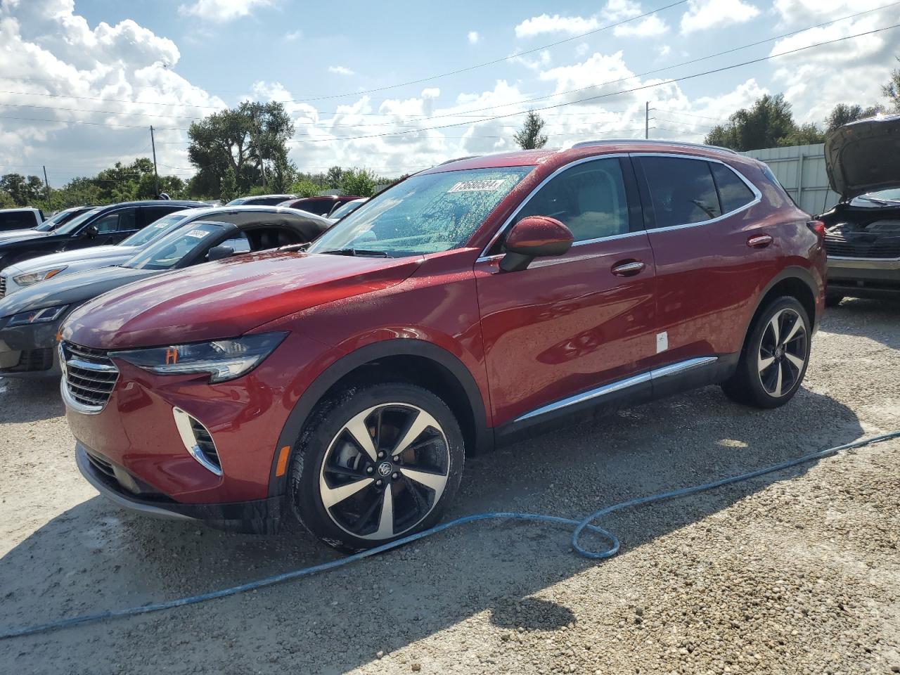 2022 Buick Envision VIN LRBFZPR40ND019791