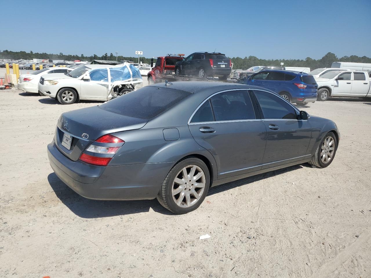 2007 Mercedes-Benz S-klasse VIN WDDNG71X07A145054 Copart auction photo, front end damage thumbnail 3
