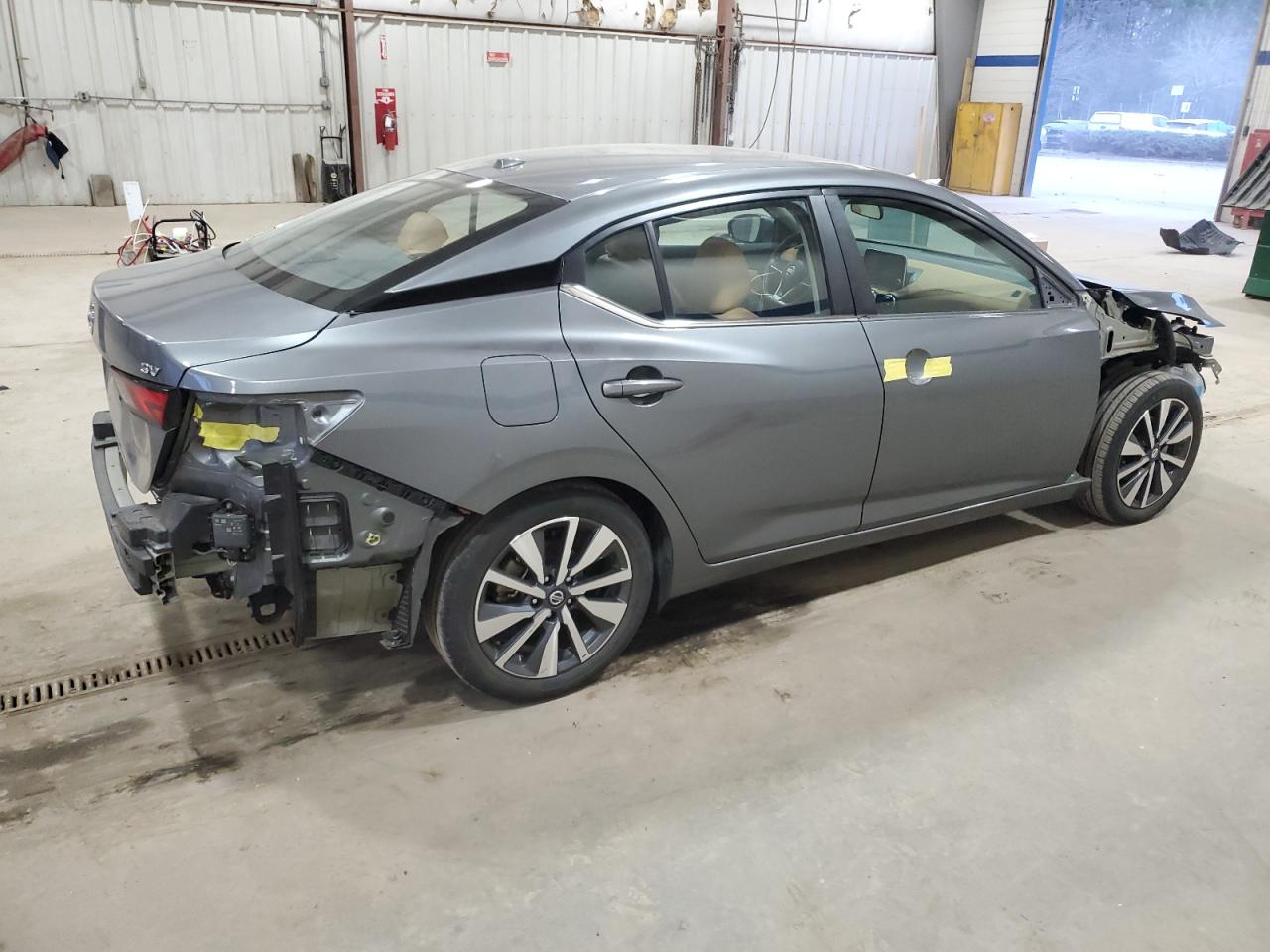 2021 Nissan Sentra VIN 3N1AB8CV8MY239492 Copart auction photo, all over damage thumbnail 3