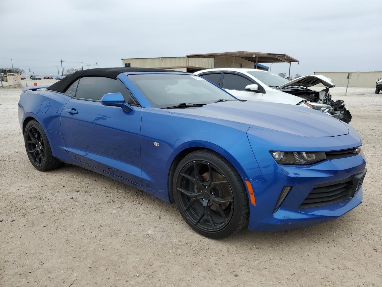 2018 Chevrolet Camaro VIN 1G1FB3DSXJ0128676 Copart auction photo, rear end / side damage thumbnail 4