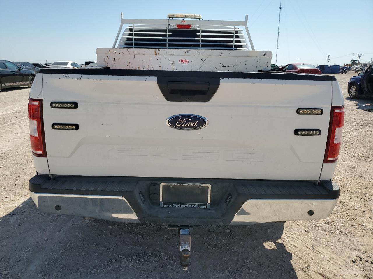 2020 Ford F-150 VIN 1FTEX1CB9LKF25877 Copart auction photo, front end / side damage thumbnail 6