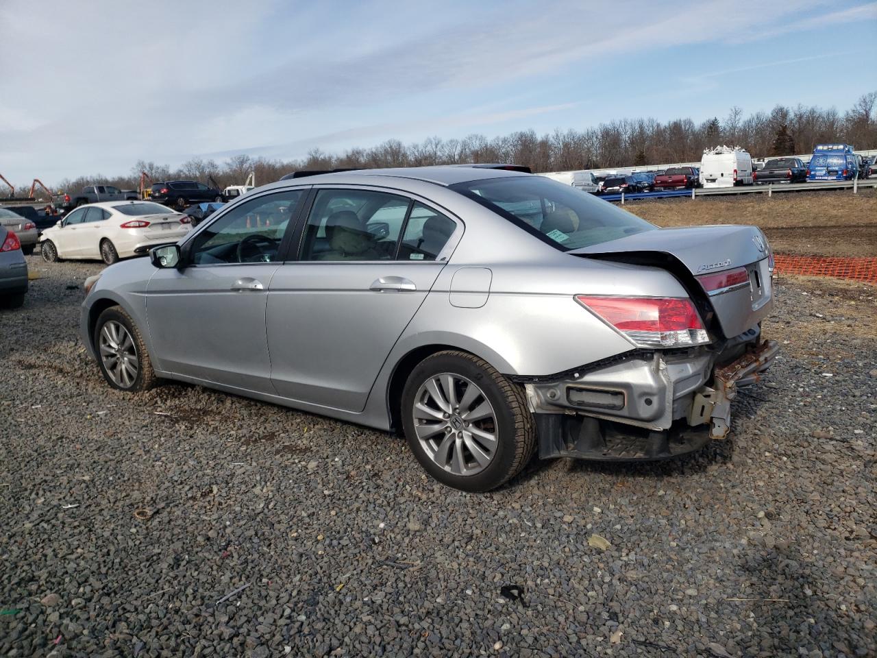 2012 Honda Accord VIN 1HGCP2F71CA150983 Copart auction photo, rear end damage thumbnail 2