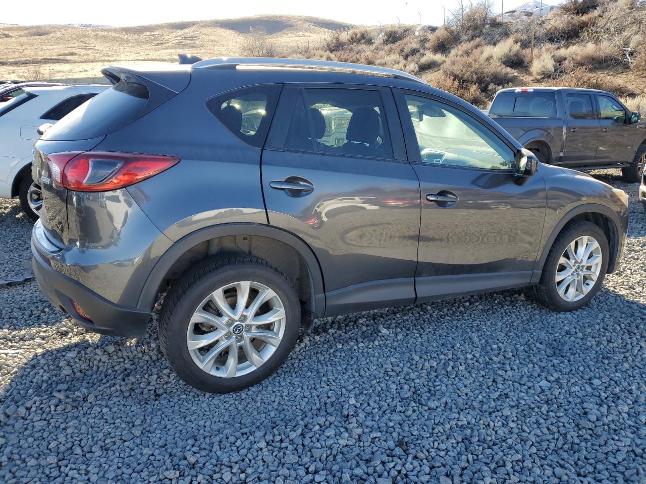 2014 Mazda CX-5 VIN JM3KE4DY4E0338436 Copart auction photo, all over damage thumbnail 3