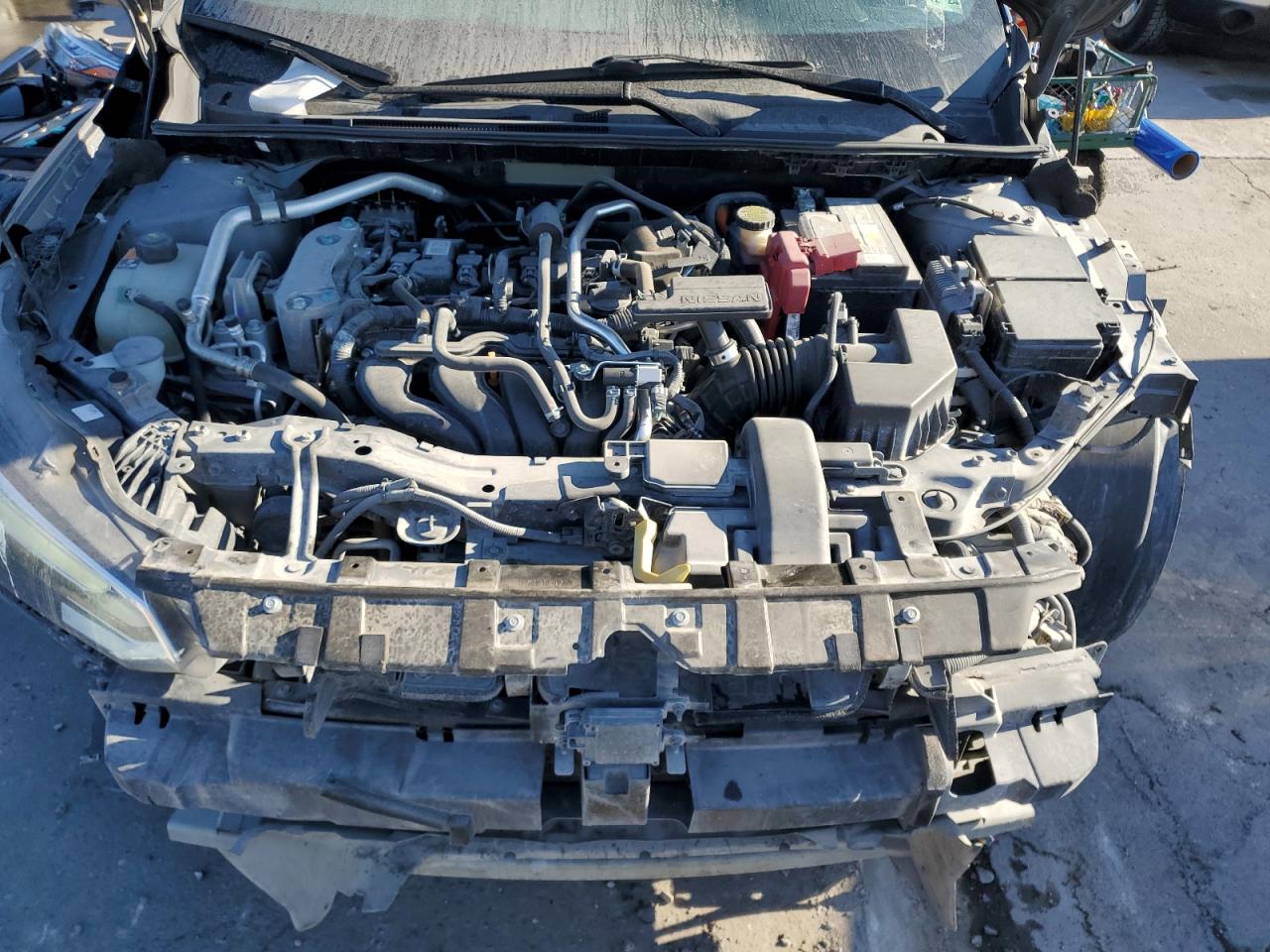2020 Nissan Sentra VIN 3N1AB8DV7LY232790 Copart auction photo, side / front end damage thumbnail 11