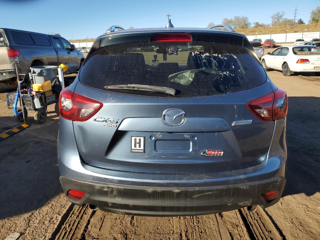 2016 Mazda CX-5 VIN JM3KE4DY5G0734099 Copart auction photo, front end damage thumbnail 6