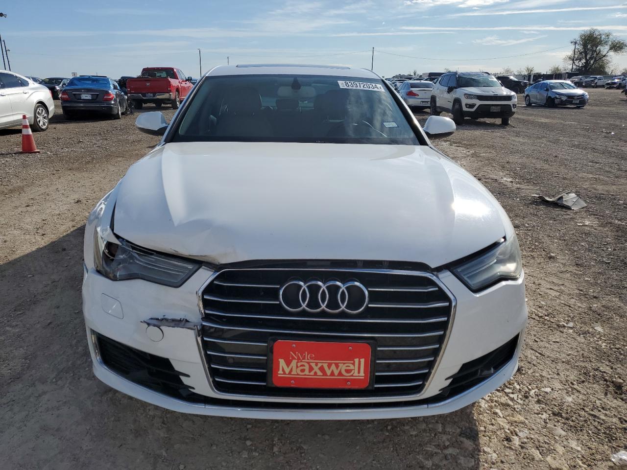 2016 Audi A6 VIN WAUCFAFC0GN039409 Copart auction photo, front end damage thumbnail 5
