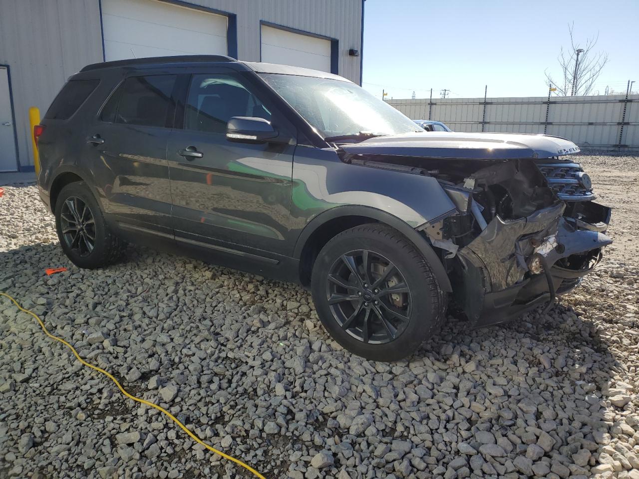 2018 Ford Explorer VIN 1FM5K8D89JGB41538 Copart auction photo, front end damage thumbnail 4