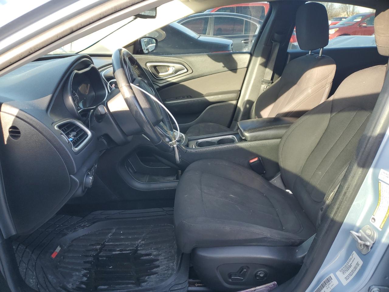 2015 Chrysler 200 VIN 1C3CCCABXFN714756 Copart auction photo, front end / undercarriage damage thumbnail 7