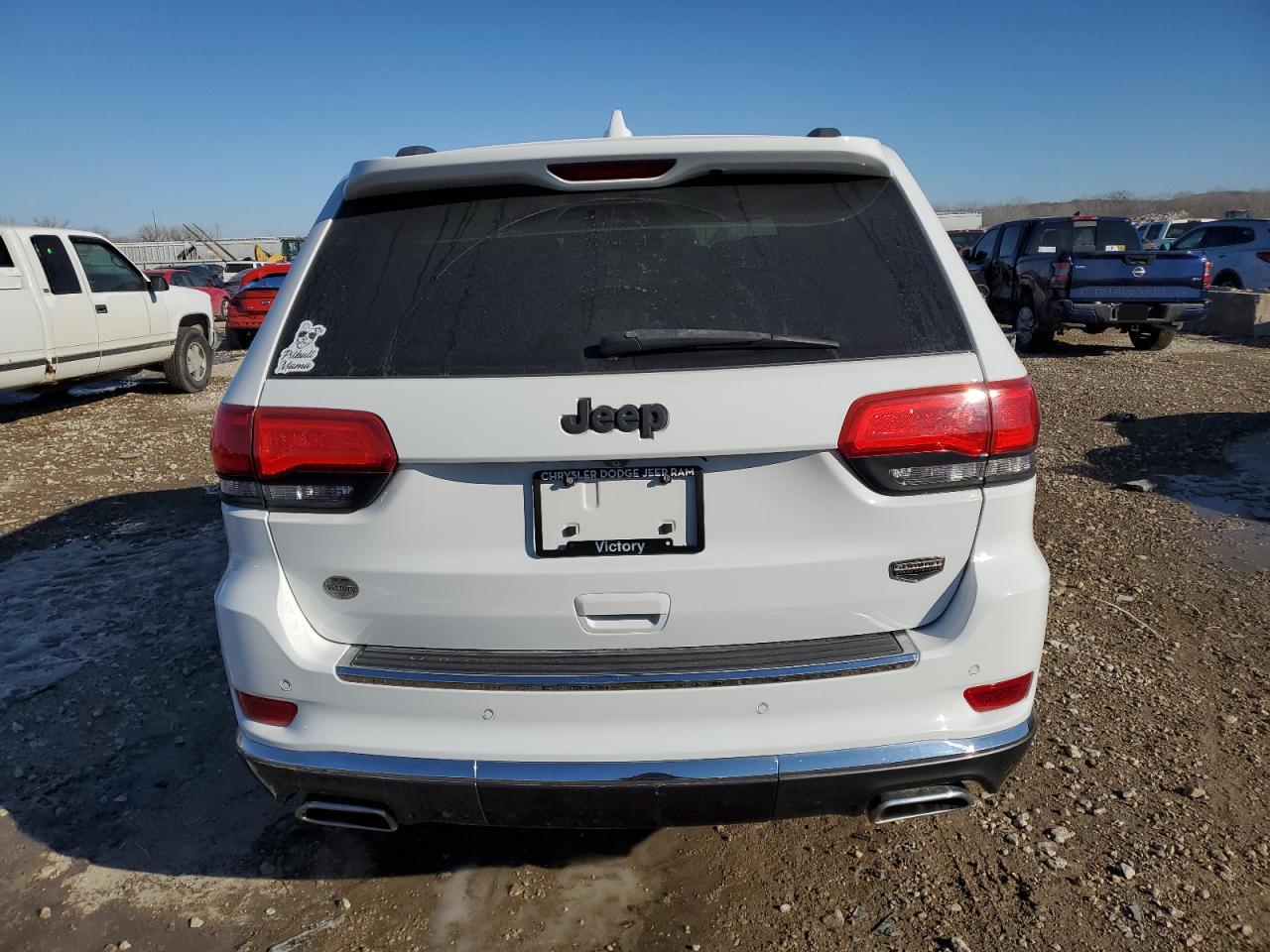 2014 Jeep Grand Cherokee VIN 1C4RJFJT7EC308305 Copart auction photo, side damage thumbnail 6