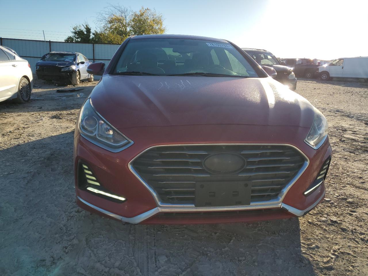 2018 Hyundai Sonata VIN 5NPE34AF4JH658576 Copart auction photo, side / rear end damage thumbnail 5