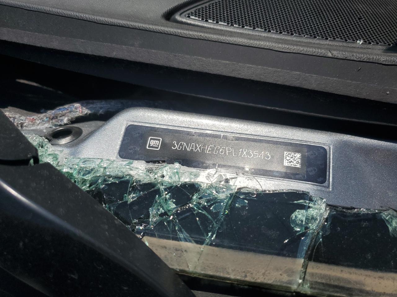 2023 Chevrolet Equinox VIN 3GNAXHEG6PL183543 Copart auction photo, all over damage thumbnail 13