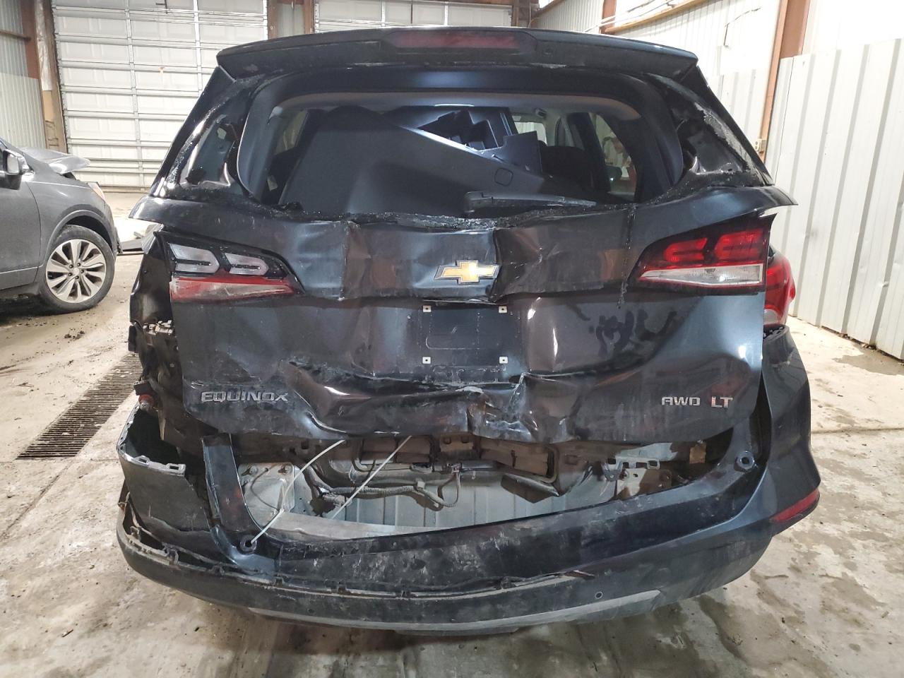 2022 Chevrolet Equinox VIN 3GNAXUEV0NS102370 Copart auction photo, rear end damage thumbnail 6