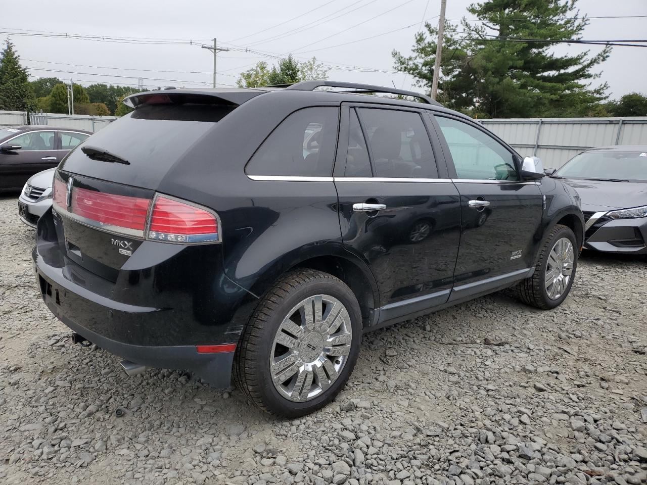 2008 Lincoln MKX VIN 2LMDU88C88BJ34719 Copart auction photo, water/flood / minor dent/scratches damage thumbnail 3