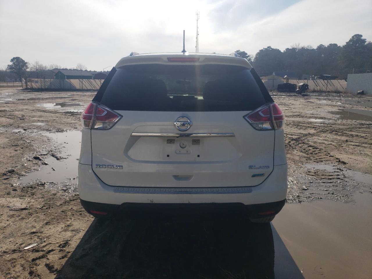 2014 Nissan Rogue VIN 5N1AT2MV2EC806985 Copart auction photo, front end / side damage thumbnail 6