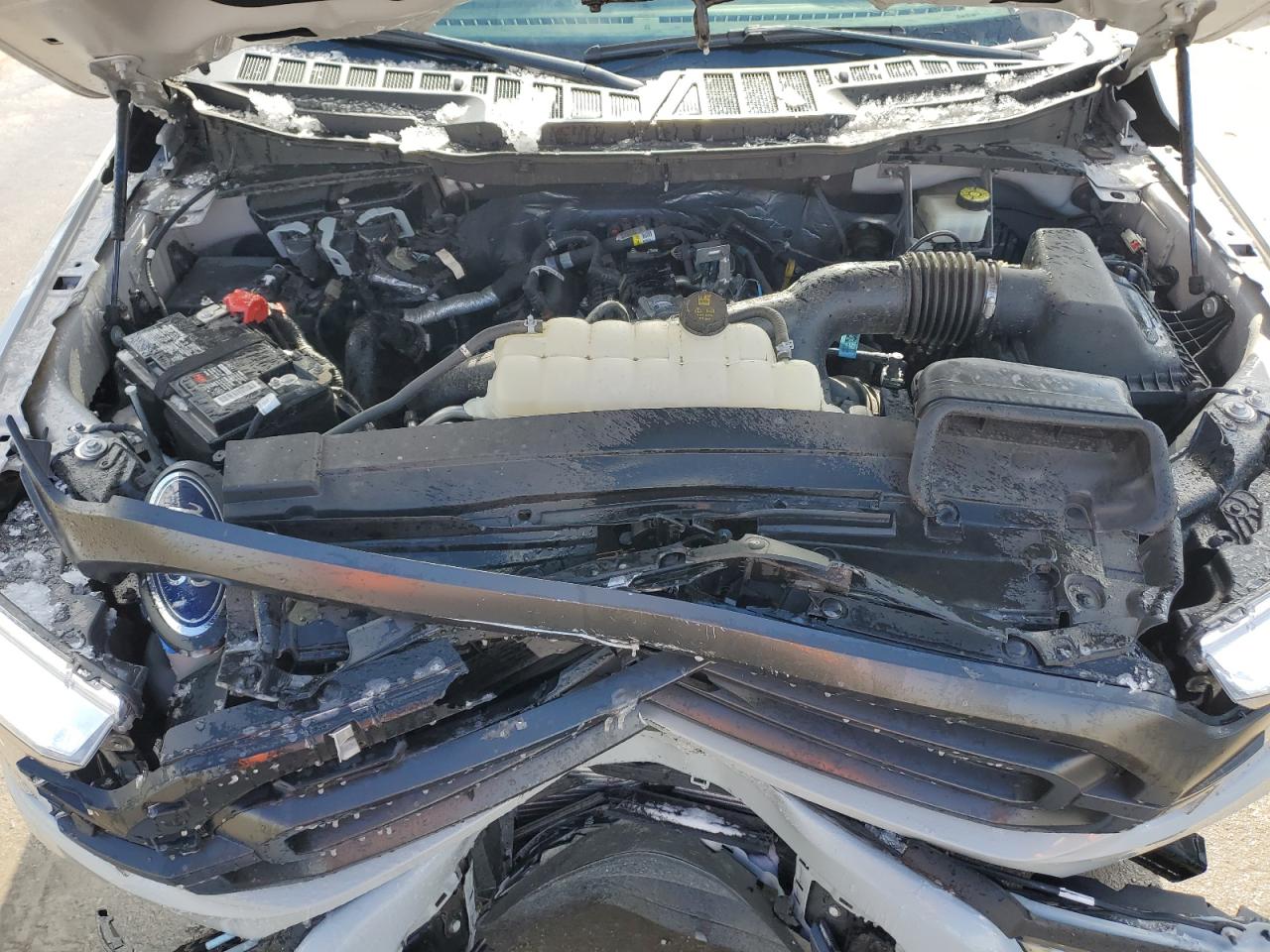 2023 Ford F-150 VIN 1FTEW1CP4PKD26319 Copart auction photo, front end damage thumbnail 12