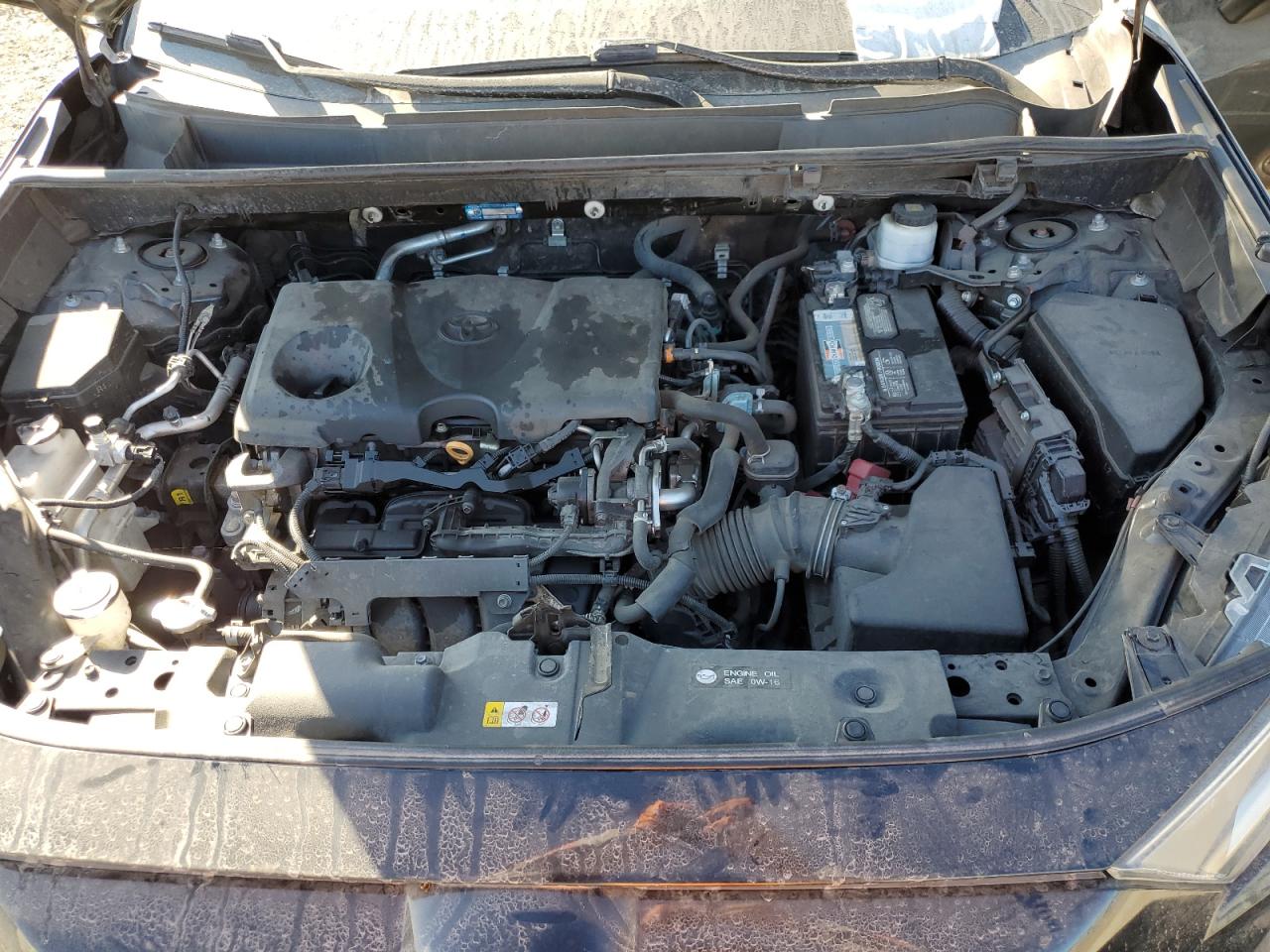 2020 Toyota RAV 4 VIN 2T3C1RFV3LW088544 Copart auction photo, all over damage thumbnail 12
