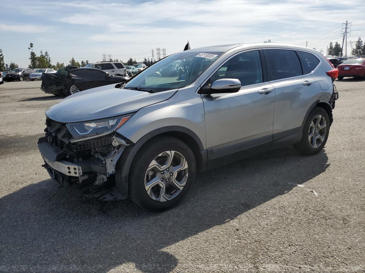 2019 Honda CR-V VIN 5J6RW1H59KA038880