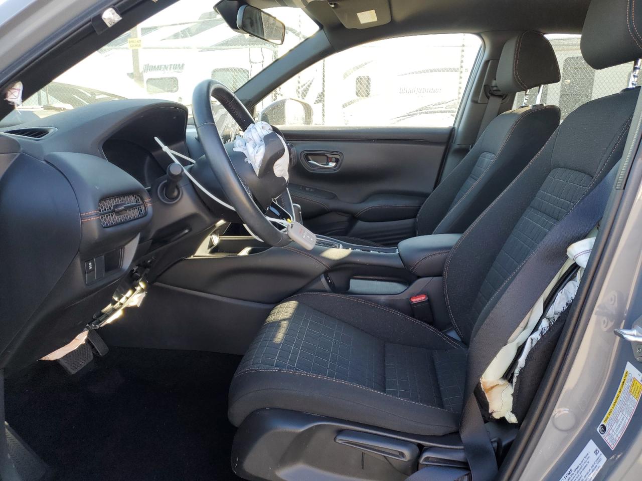2024 Honda HR-V VIN 3CZRZ2H57RM735555 Copart auction photo, side damage thumbnail 7