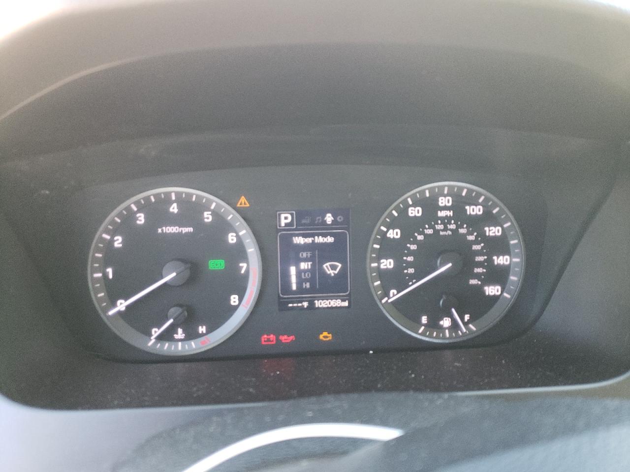 2016 Hyundai Sonata VIN 5NPE24AF8GH373956 Copart auction photo, all over / damage history damage thumbnail 9