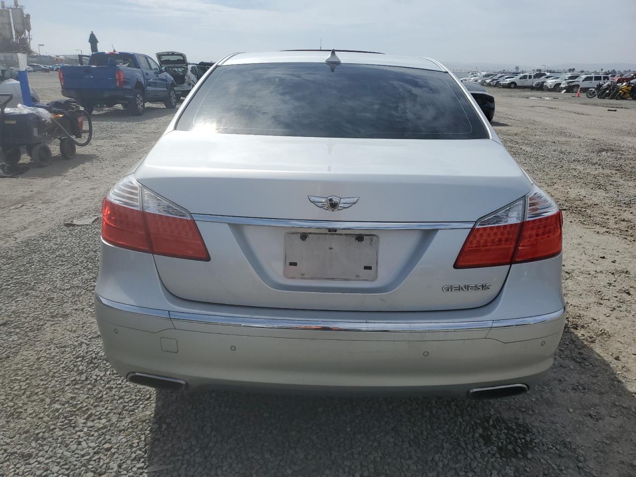 2013 Hyundai Genesis VIN KMHGC4DD8DU254446 Copart auction photo, mechanical damage thumbnail 6