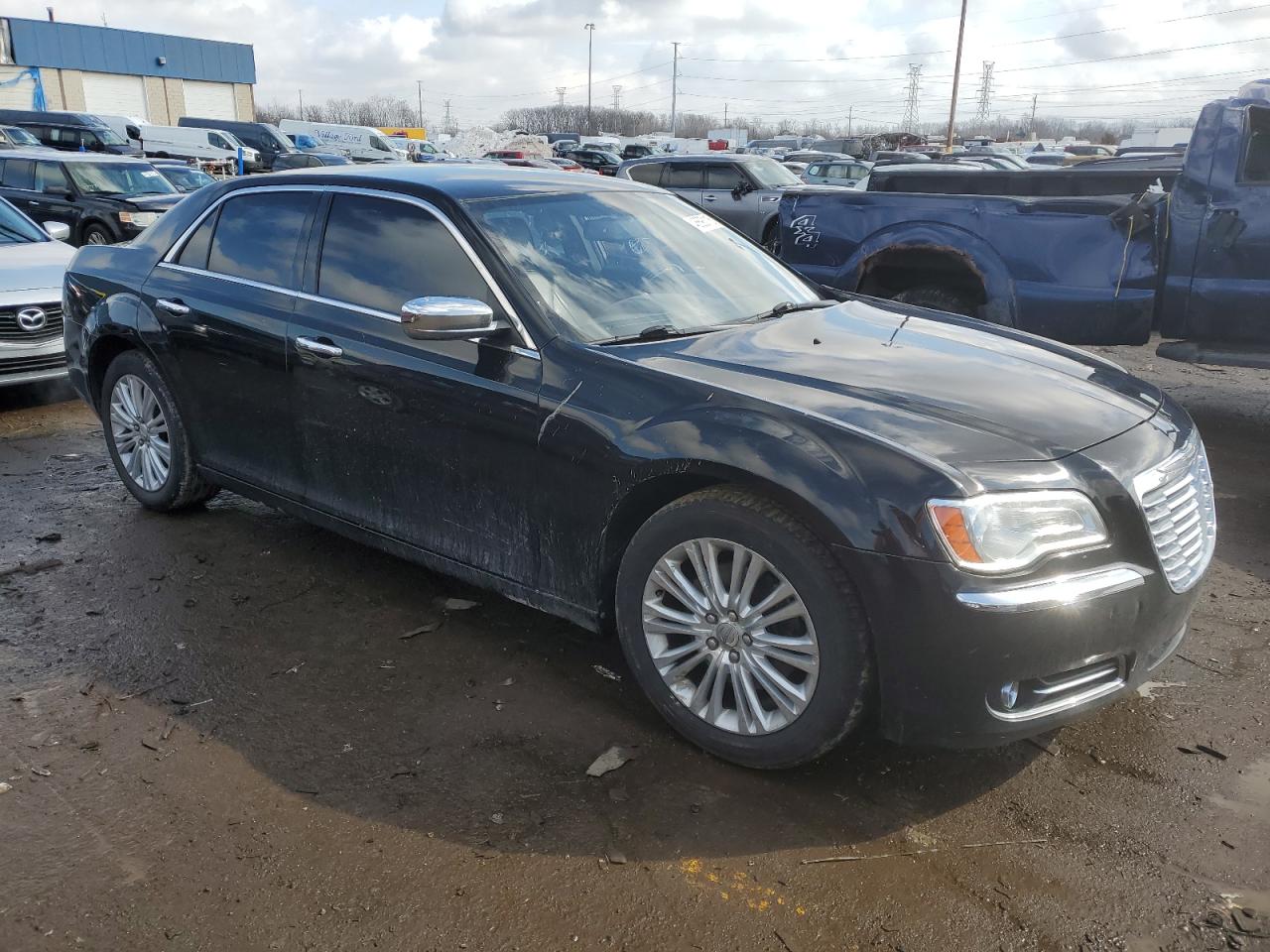 2013 Chrysler 300 VIN 2C3CCAKG1DH645072 Copart auction photo, front end damage thumbnail 4