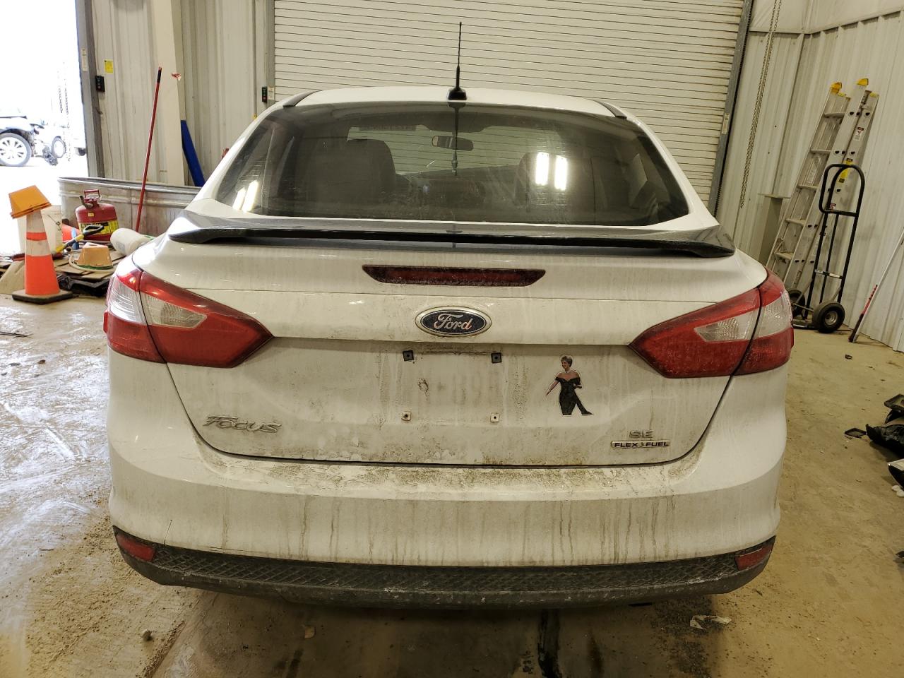 2014 Ford Focus VIN 1FADP3F22EL354606 Copart auction photo, front end damage thumbnail 6