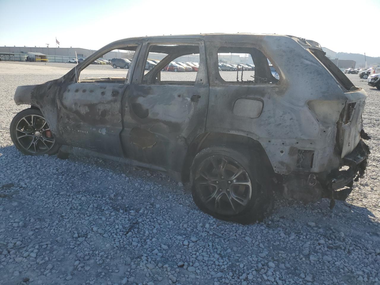 2012 Jeep Grand Cherokee VIN 1C4RJFDJ3CC120954 Copart auction photo, burn - engine / burn - interior damage thumbnail 2