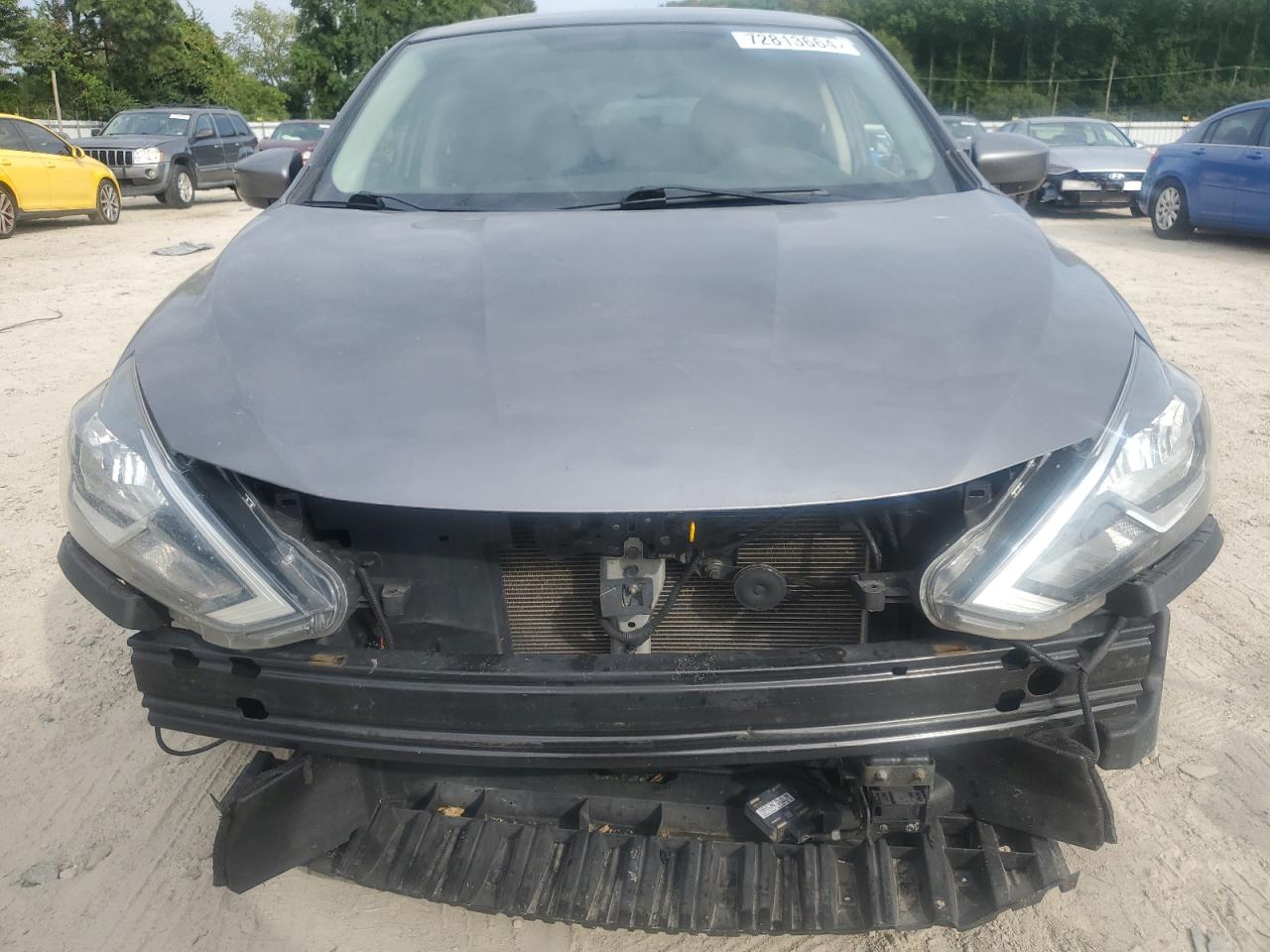 2019 Nissan Sentra VIN 3N1AB7AP2KY259250 Copart auction photo, front end damage thumbnail 5
