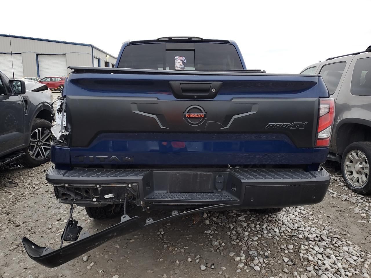 2021 Nissan Titan VIN 1N6AA1ED2MN516868 Copart auction photo, rollover damage thumbnail 6