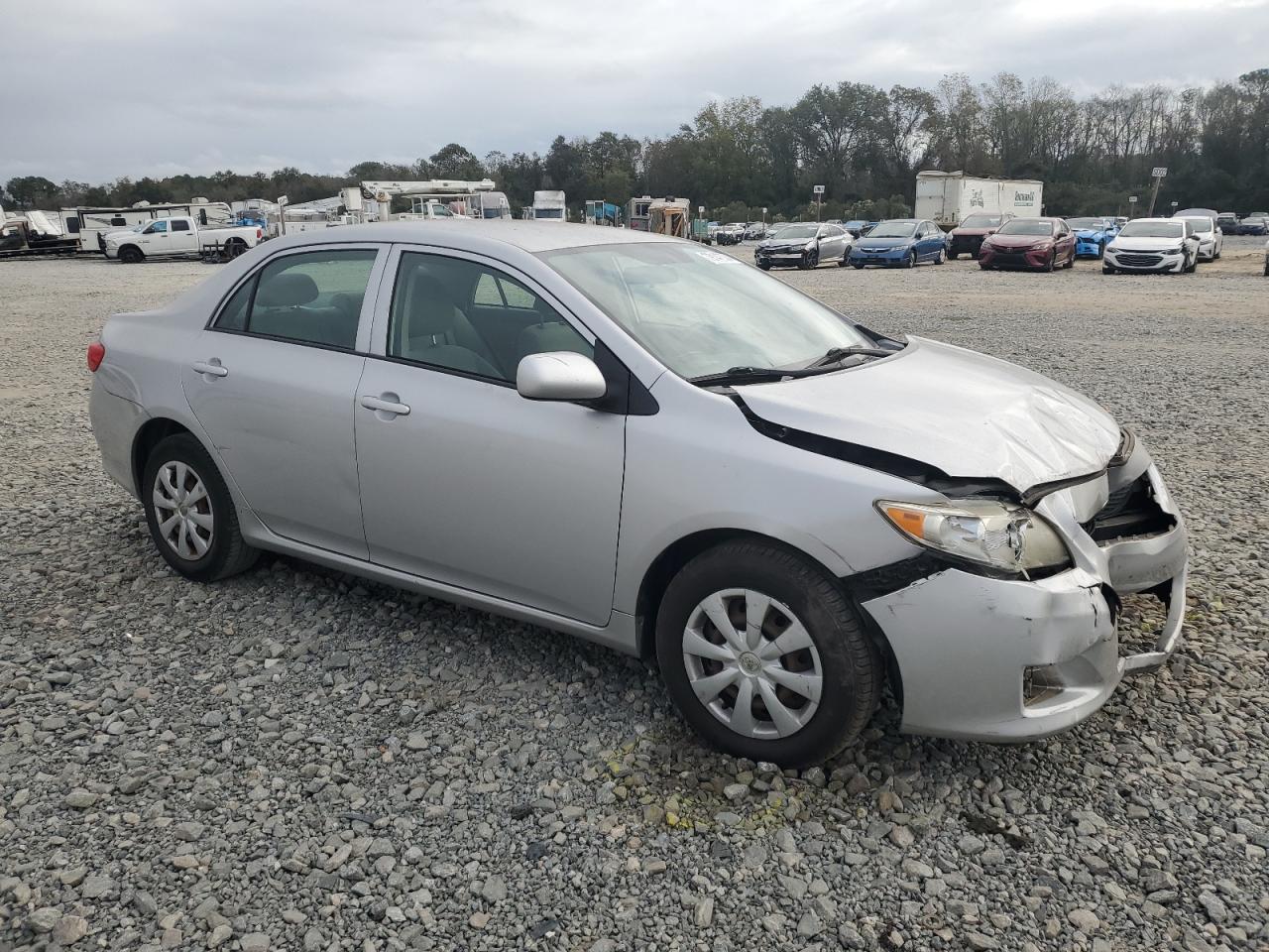 2009 Toyota Corolla VIN 1NXBU40E99Z157219 Copart auction photo, all over damage thumbnail 4
