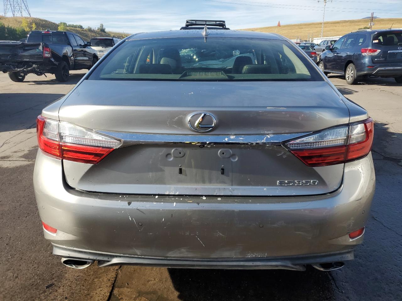 2016 Lexus ES VIN JTHBK1GG6G2230232 Copart auction photo, front end / side damage thumbnail 6
