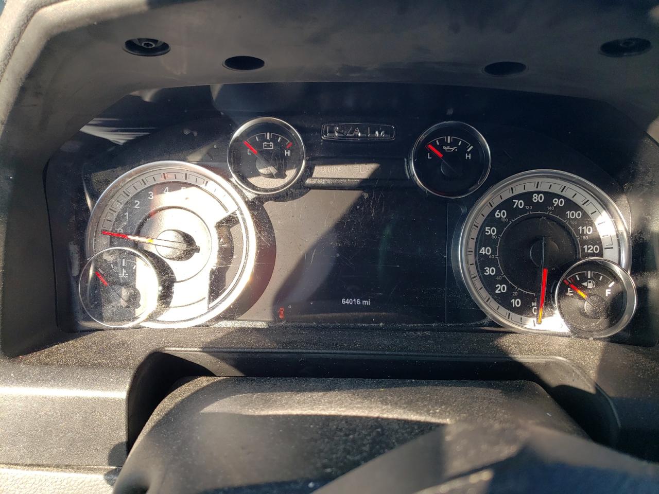 2019 RAM 1500 VIN 1C6RR7LT2KS551525 Copart auction photo, front end damage thumbnail 9