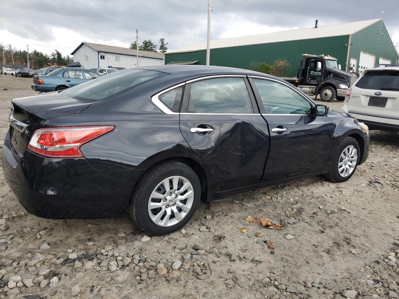 2013 Nissan Altima VIN 1N4AL3APXDC268556 Copart auction photo, front end / side damage thumbnail 3