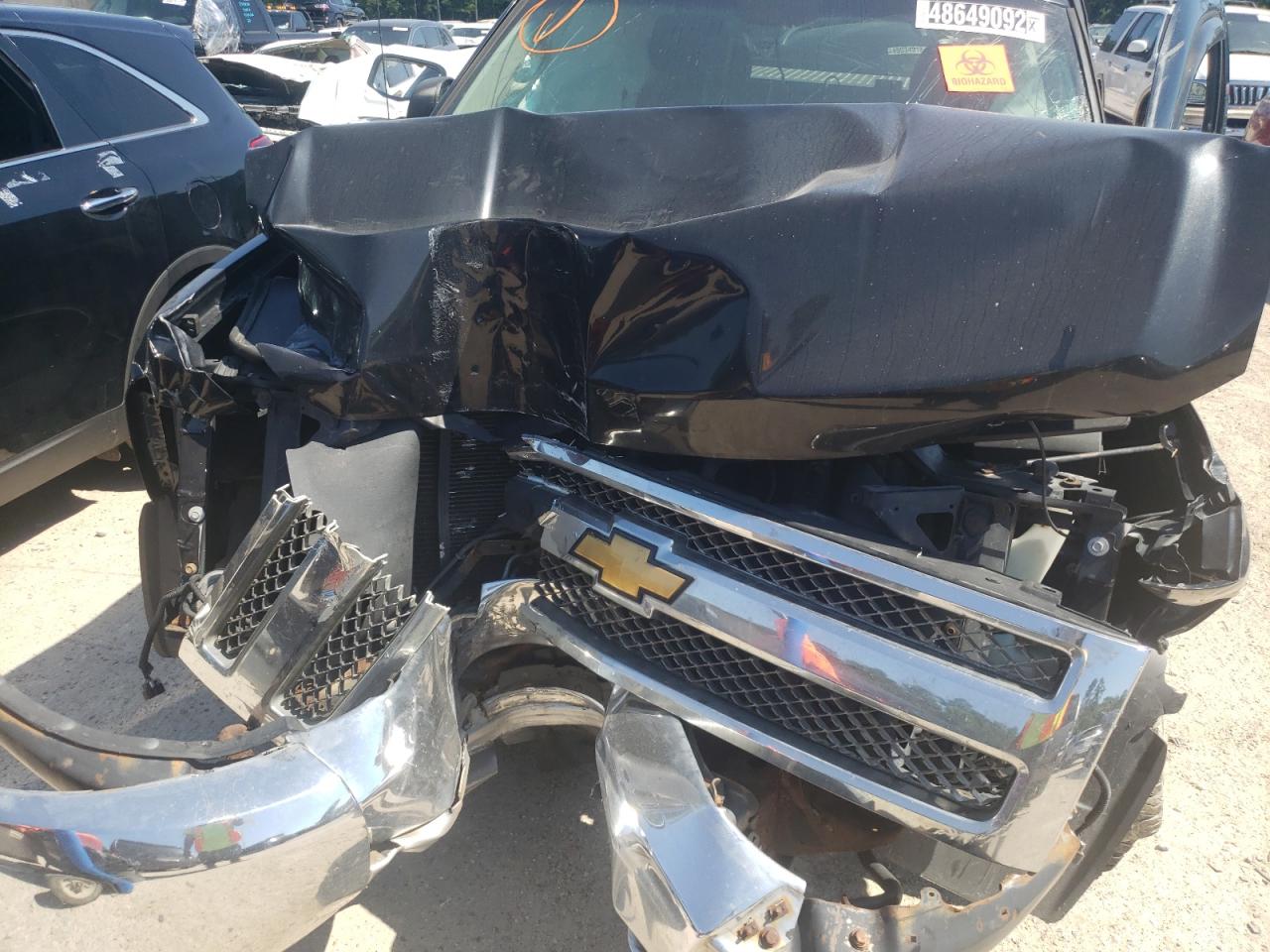 2012 Chevrolet Silverado VIN 1GCRKSE78CZ213524 Copart auction photo, front end / rear end damage thumbnail 9
