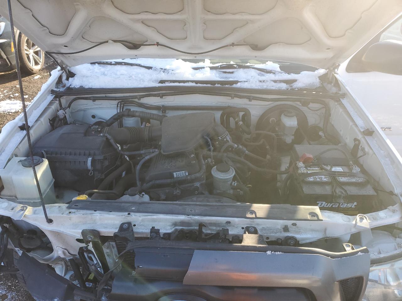 2007 Toyota Tacoma VIN 5TENX22N17Z458193 Copart auction photo, front end / side damage thumbnail 11