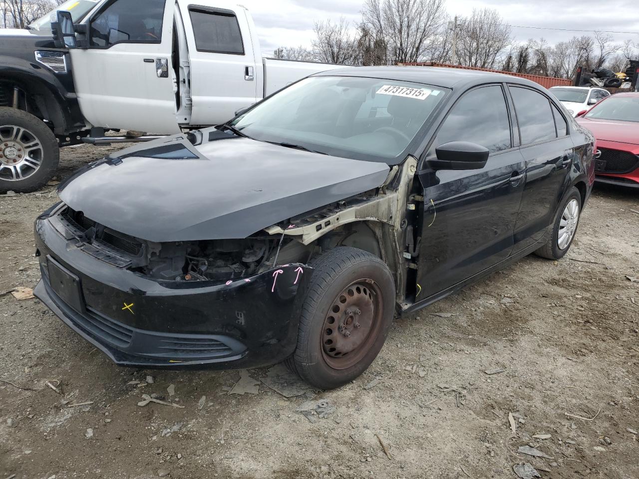 2014 Volkswagen Jetta VIN 3VW2K7AJ1EM357644