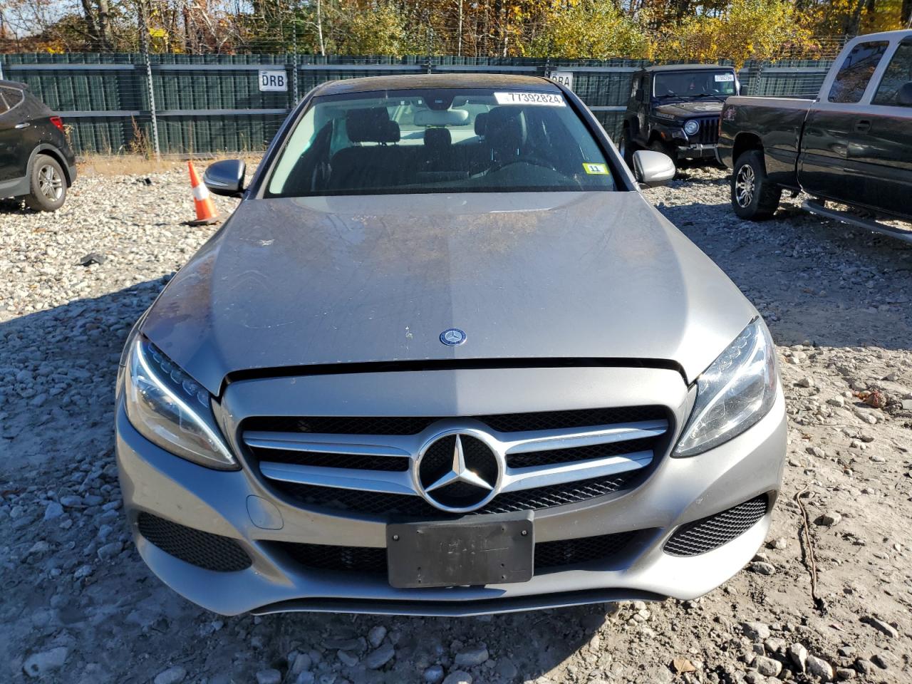 2015 Mercedes-Benz C-klasse VIN 55SWF4KB2FU070168 Copart auction photo, side / minor dent/scratches damage thumbnail 5