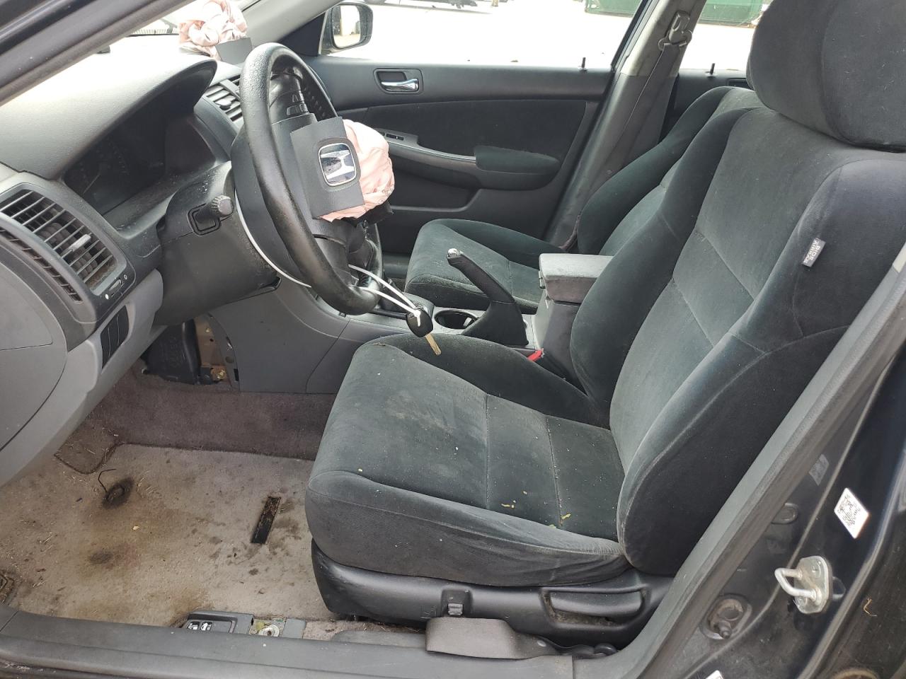 2003 Honda Accord VIN JHMCM55383C037901 Copart auction photo, front end / frame damage damage thumbnail 7