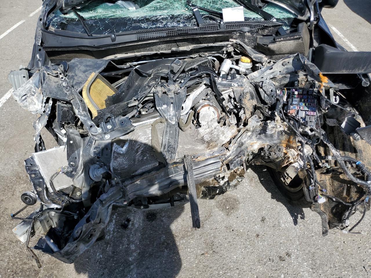 2019 Subaru Forester VIN JF2SKAWC5KH520193 Copart auction photo, undercarriage / front end damage thumbnail 11