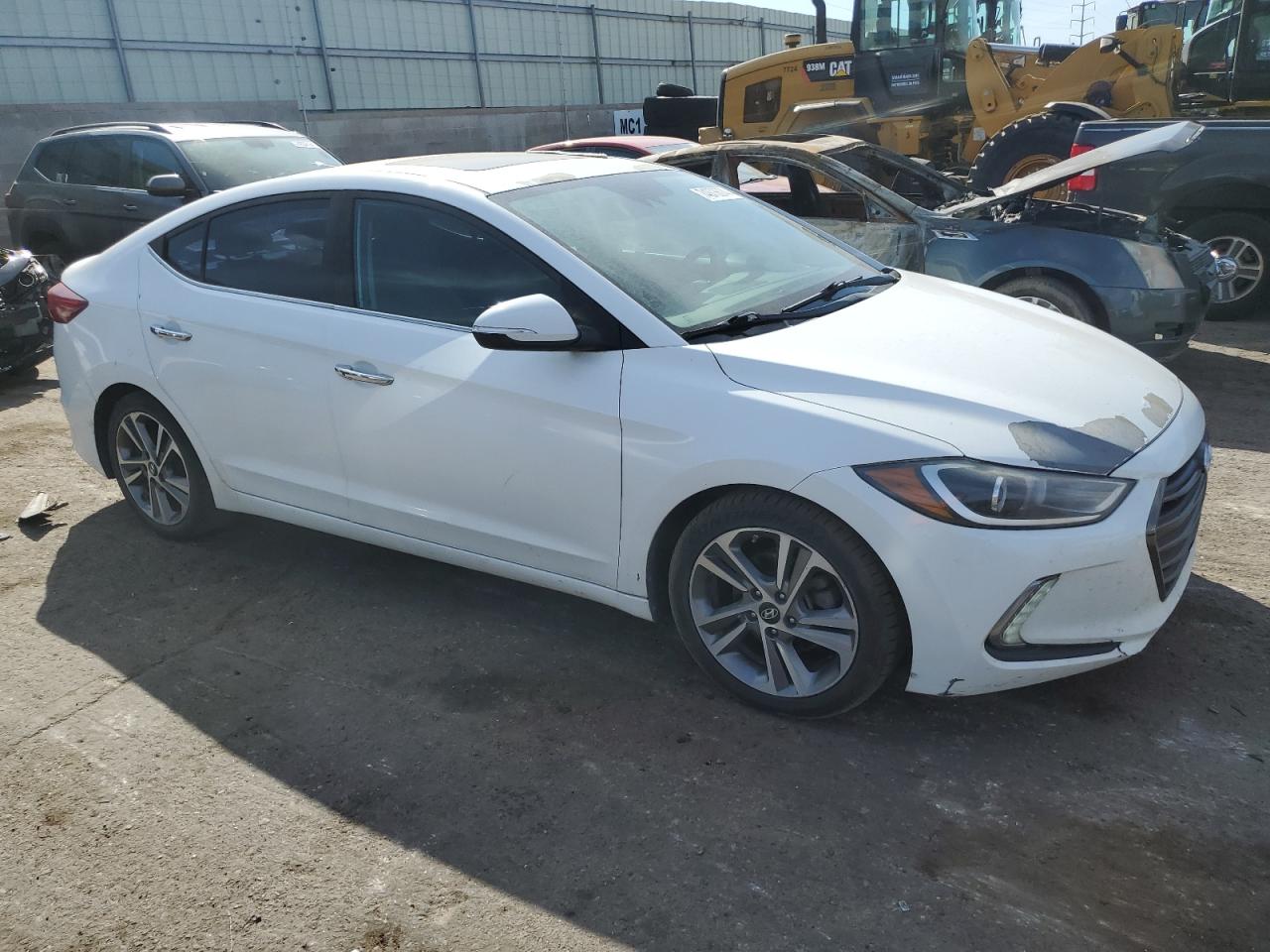2017 Hyundai Elantra VIN 5NPD84LF2HH086296 Copart auction photo, front end damage thumbnail 4