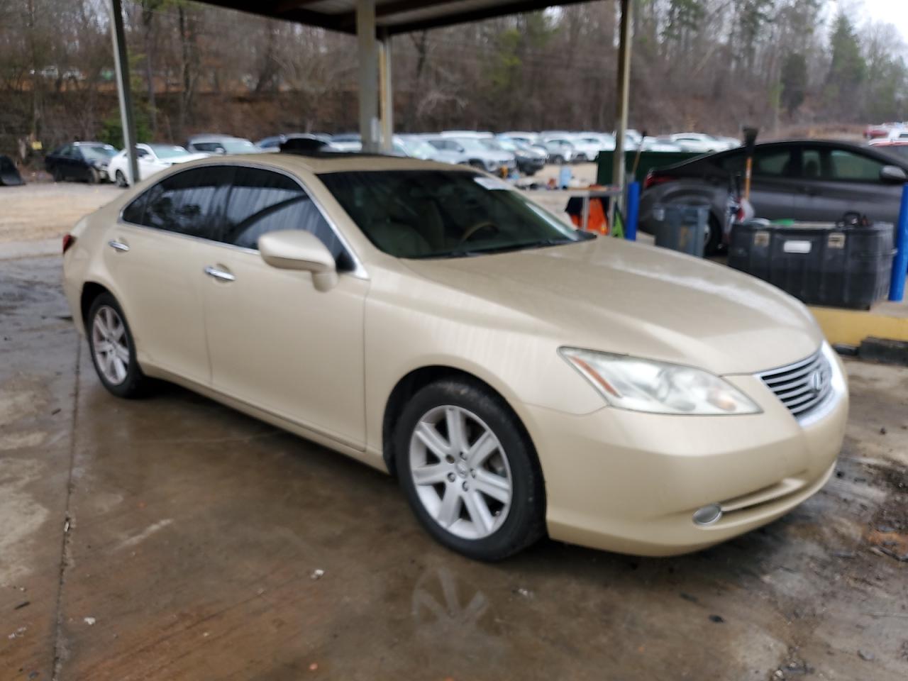2007 Lexus ES VIN JTHBJ46G872098256 Copart auction photo, rear end damage thumbnail 4