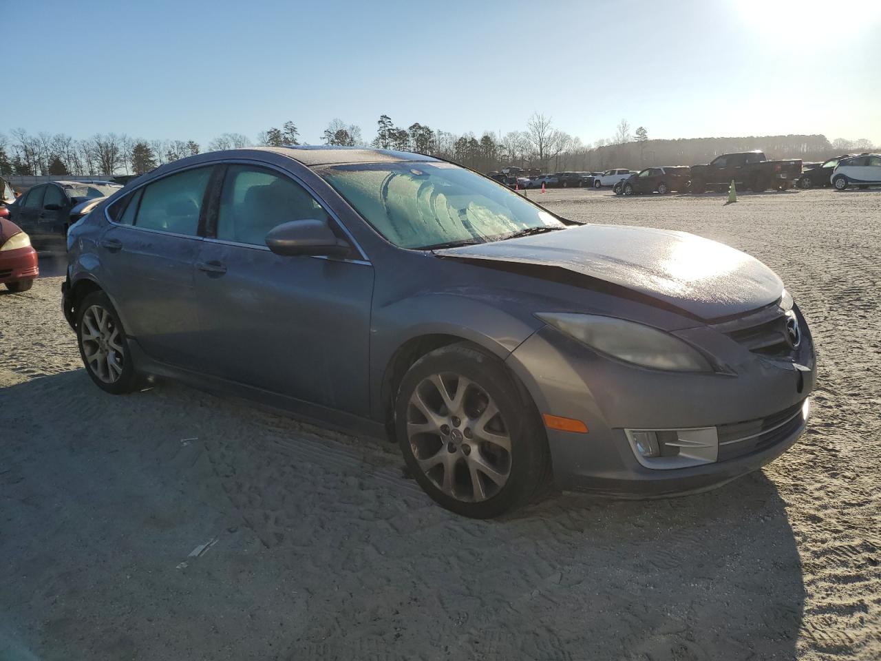 2009 Mazda 6 VIN 1YVHP82BX95M02596 Copart auction photo, rear end / front end damage thumbnail 4