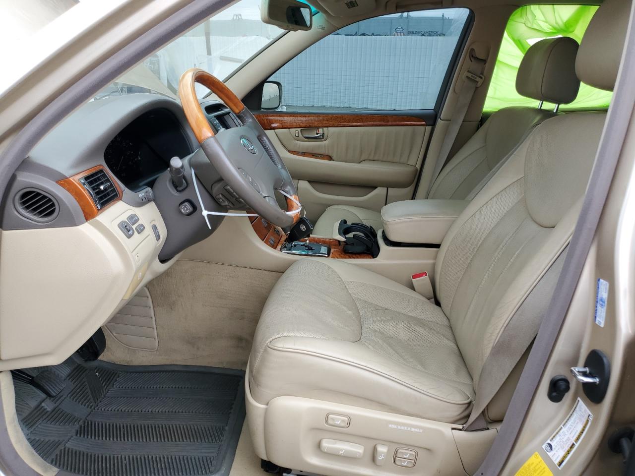 2004 Lexus LS VIN JTHBN36F840149378 Copart auction photo, side / minor dent/scratches damage thumbnail 7