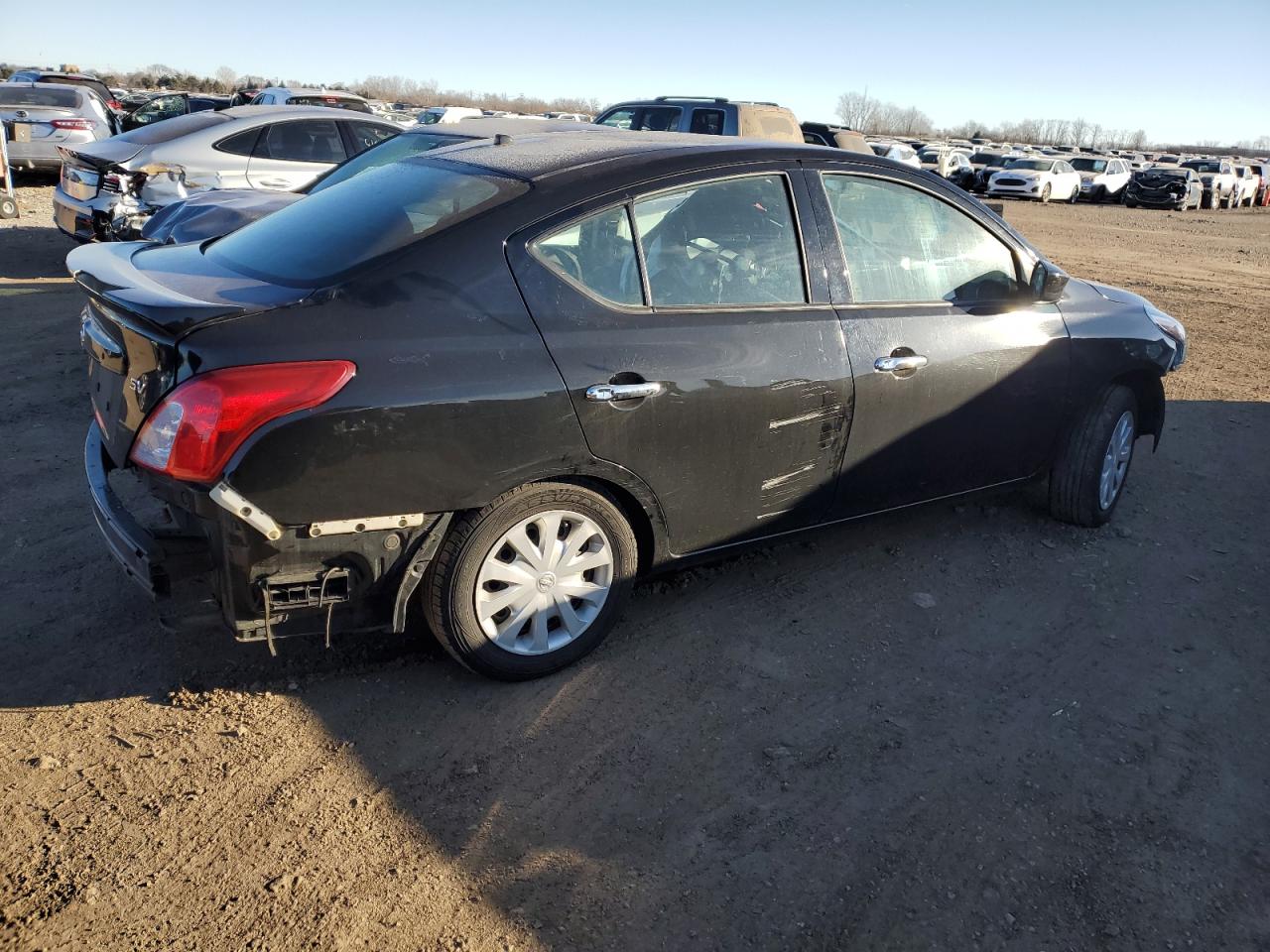 2016 Nissan Versa VIN 3N1CN7AP5GL905191 Copart auction photo, all over damage thumbnail 3
