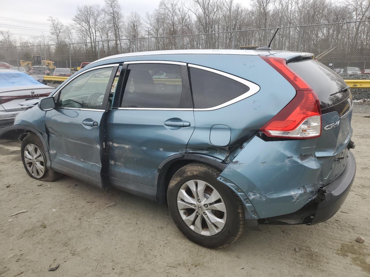 2013 Honda CR-V VIN 5J6RM4H78DL072258 Copart auction photo, all over damage thumbnail 2