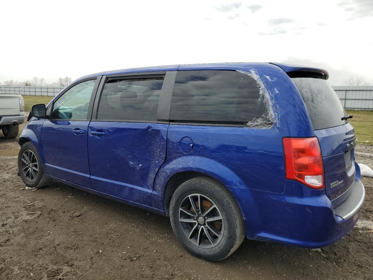2018 Dodge Caravan VIN 2C4RDGEG1JR340923 Copart auction photo, front end / mechanical damage thumbnail 2