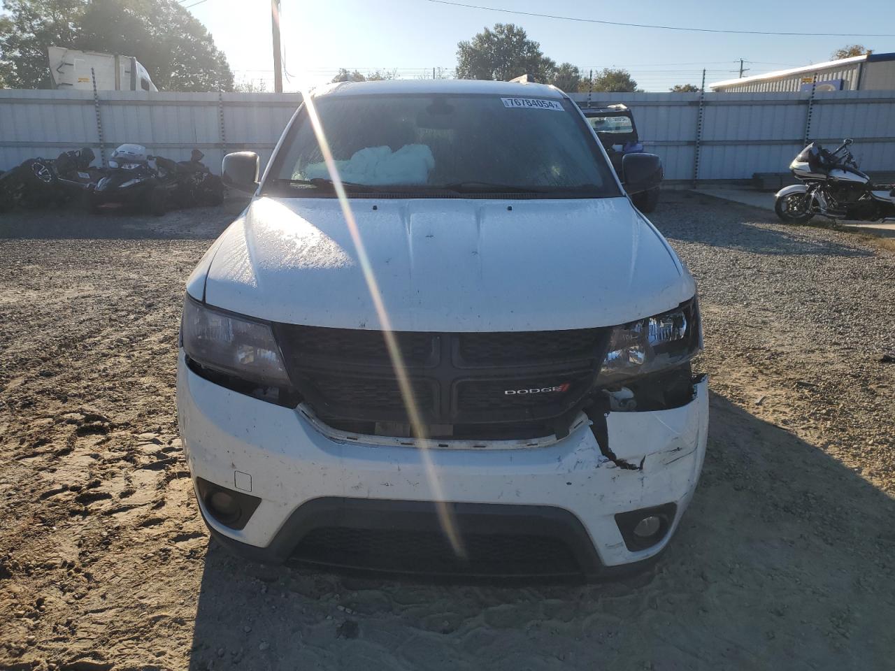 2019 Dodge Journey VIN 3C4PDCBB6KT805168 Copart auction photo, front end damage thumbnail 5