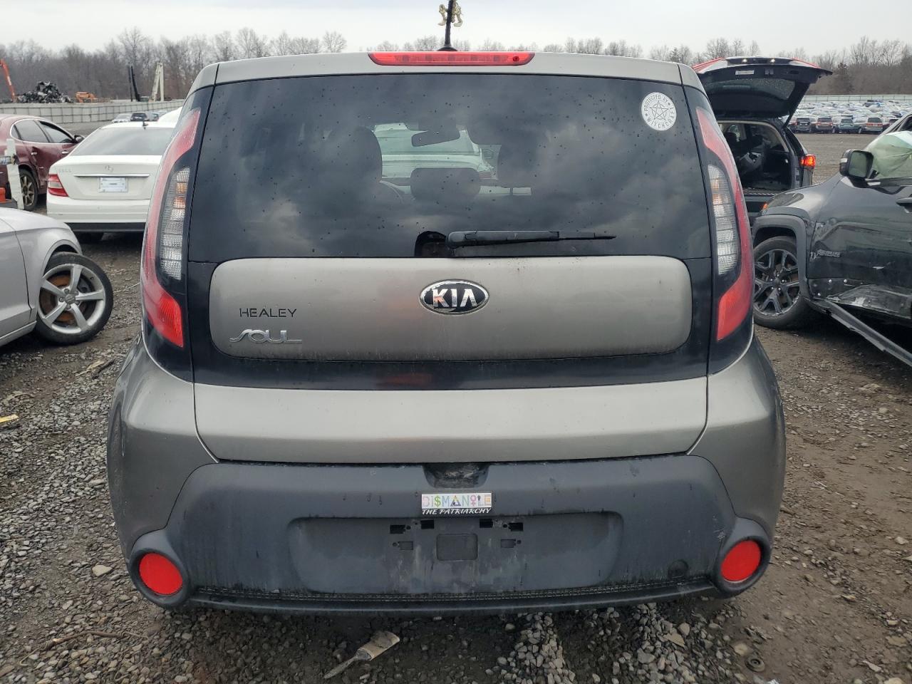 2015 KIA Soul VIN KNDJP3A51F7132504 Copart auction photo, front end damage thumbnail 6