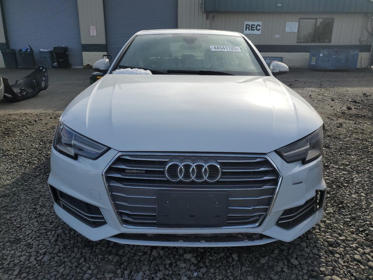 2018 Audi A4 VIN WAUDNAF48JA022159 Copart auction photo, front end damage thumbnail 5